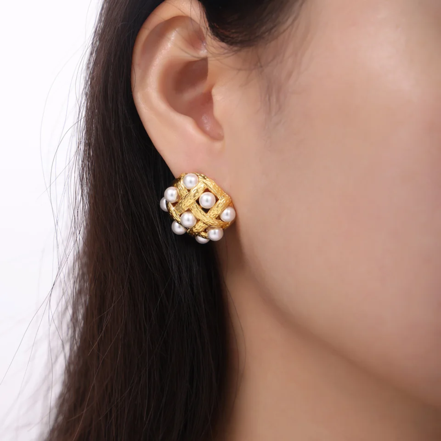 Golden earrings