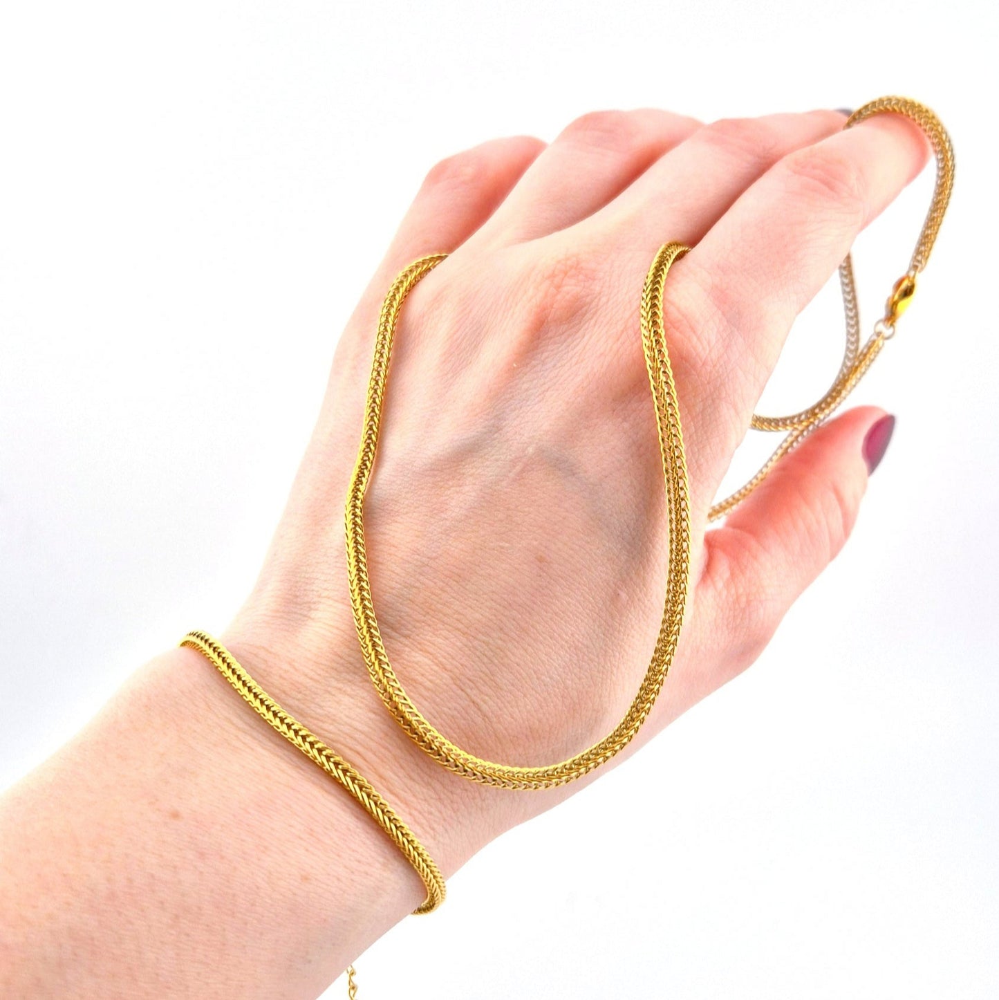 Edelstahl Halskette, stainless steel necklace, collier acier inox, collana acciaio, Gold Halskette, goldene Kette, golden necklace, gold necklace, Halskette, necklace, collana, collier, minimalistische Halskette, Minimalist necklace, Edelstahl Armband, stainless steel bracelet, Bracelet, Armband. Schmuckset, Jewelry set