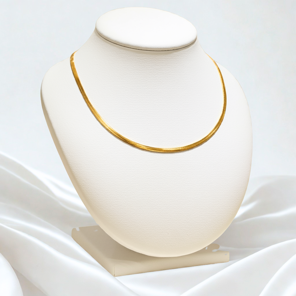 Minimalistische Halskette, goldene Halskette, minimalist necklace, golden necklace, collier, collana Kette