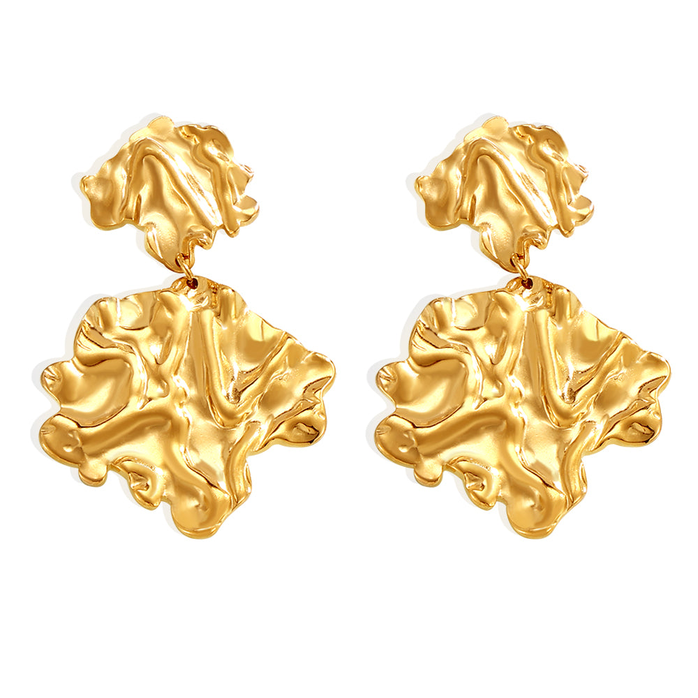 Ohrringe, Ohrringe gold, Eaarings gold, gold-plated earrings, boucles doreilles, orecchini, Ohrstecker, Goldohrringe