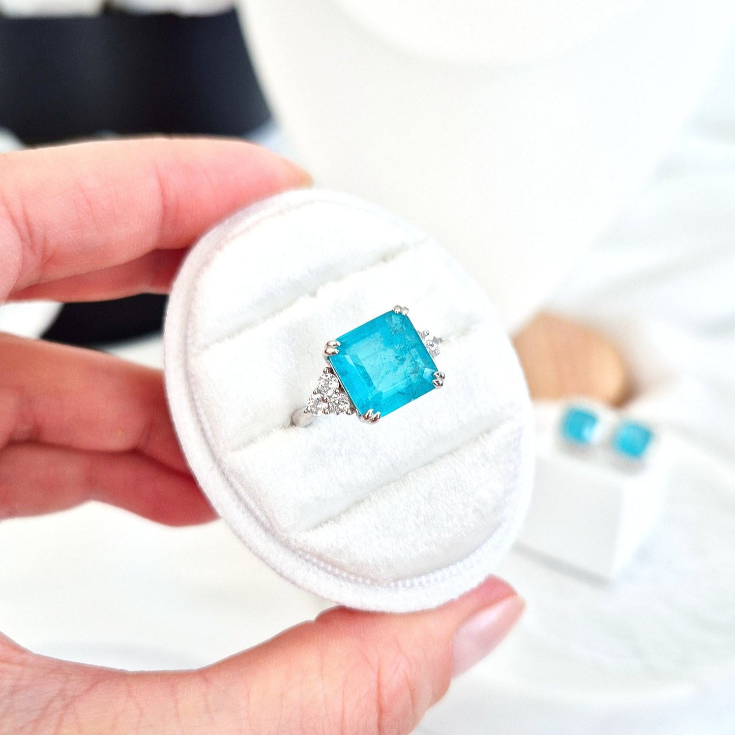 Paraiba Ring, Paraiba Tourmaline Ring, Paraiba Turmalin Ring, Bague Paraiba, Anello Paraiba, Paraiba, Paraiba Turmalin, Paraiba Tourmaline, Turmalin Ring, blauer Turmalin, Ring, Bague, Anello, Silber Ring, silver ring, Edelstein Ring Paraiba, Edelstein Ring, gemstone ring, blue ring, turquoise ring