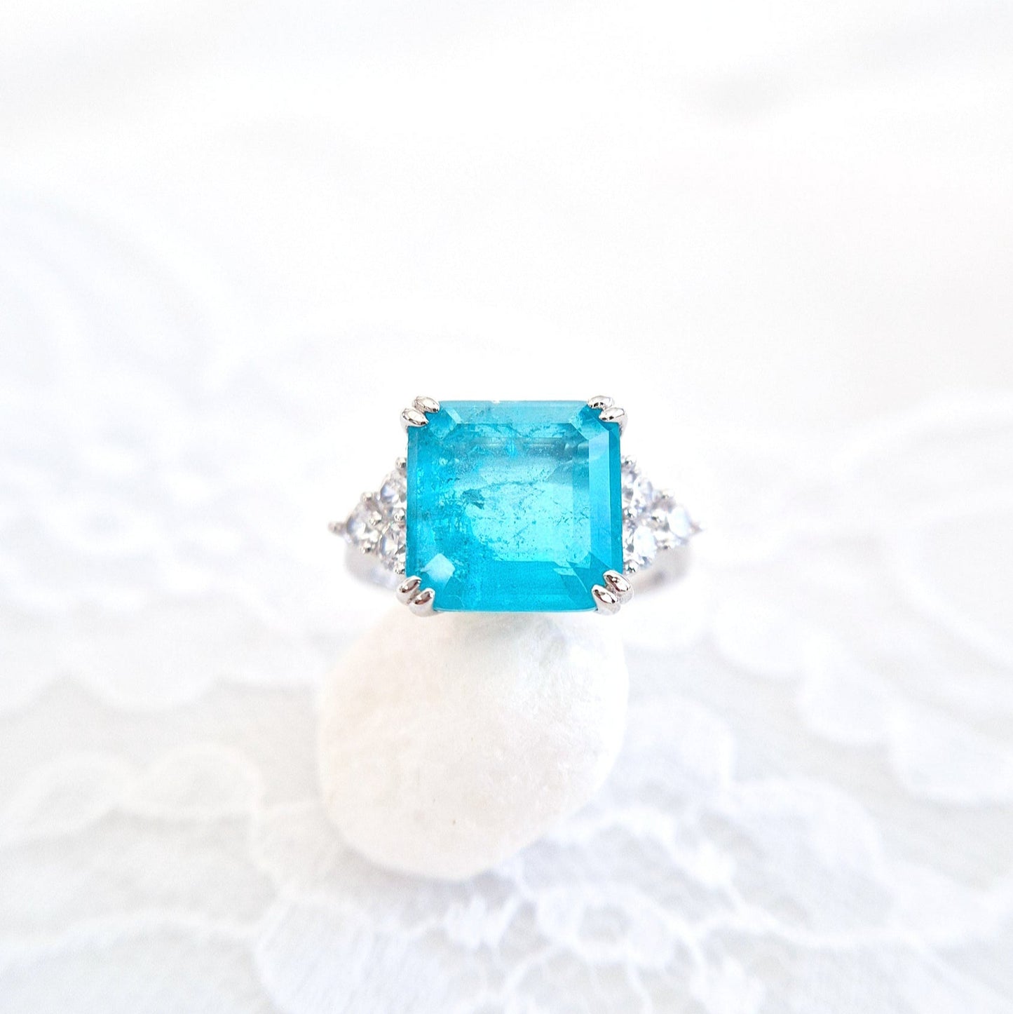 Paraiba Ring, Paraiba Tourmaline Ring, Paraiba Turmalin Ring, Bague Paraiba, Anello Paraiba, Paraiba, Paraiba Turmalin, Paraiba Tourmaline, Turmalin Ring, blauer Turmalin, Ring, Bague, Anello, Silber Ring, silver ring, Edelstein Ring Paraiba, Edelstein Ring, gemstone ring, blue ring, turquoise ring