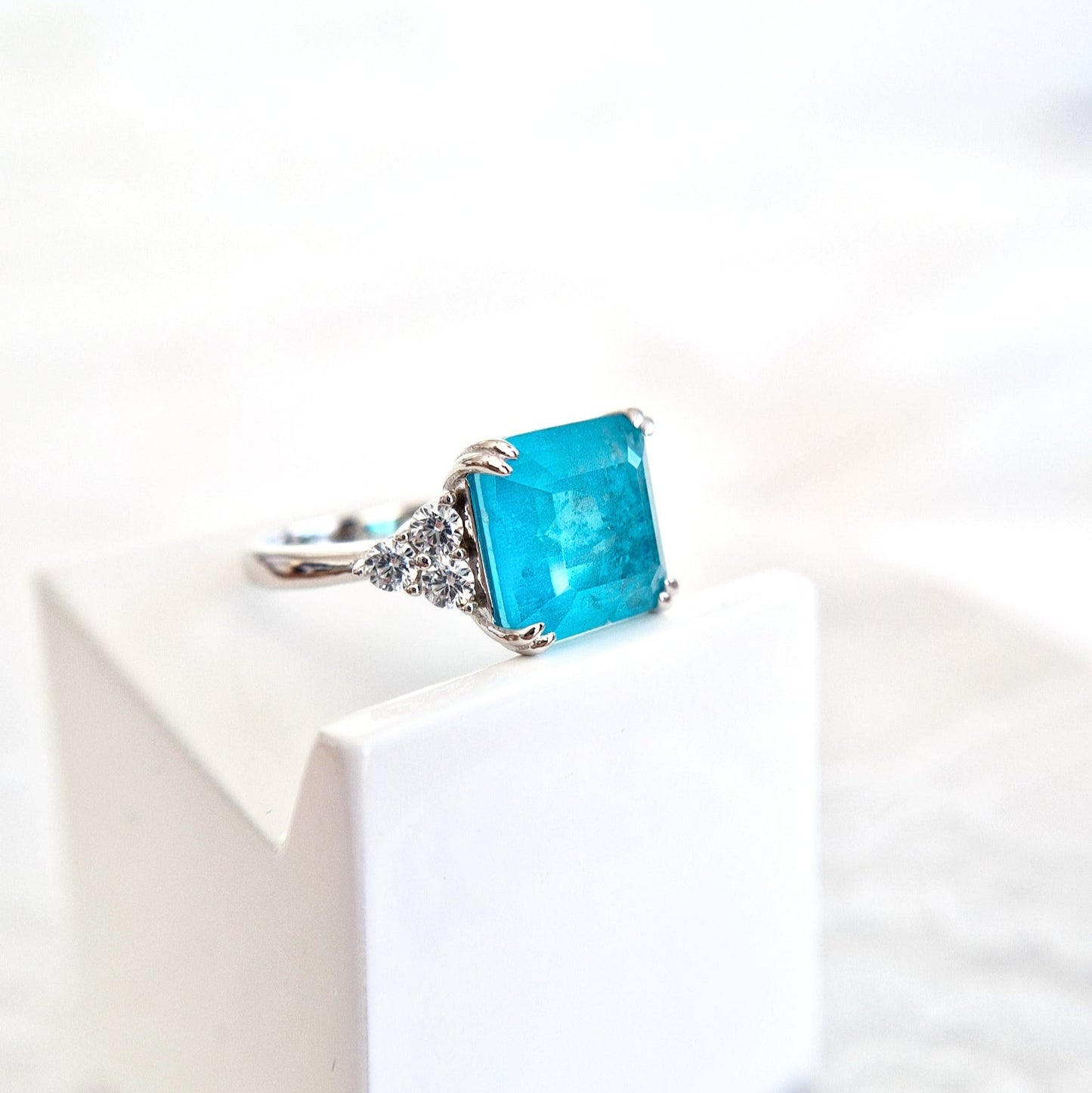 Paraiba Ring, Paraiba Tourmaline Ring, Paraiba Turmalin Ring, Bague Paraiba, Anello Paraiba, Paraiba, Paraiba Turmalin, Paraiba Tourmaline, Turmalin Ring, blauer Turmalin, Ring, Bague, Anello, Silber Ring, silver ring, Edelstein Ring Paraiba, Edelstein Ring, gemstone ring, blue ring, turquoise ring