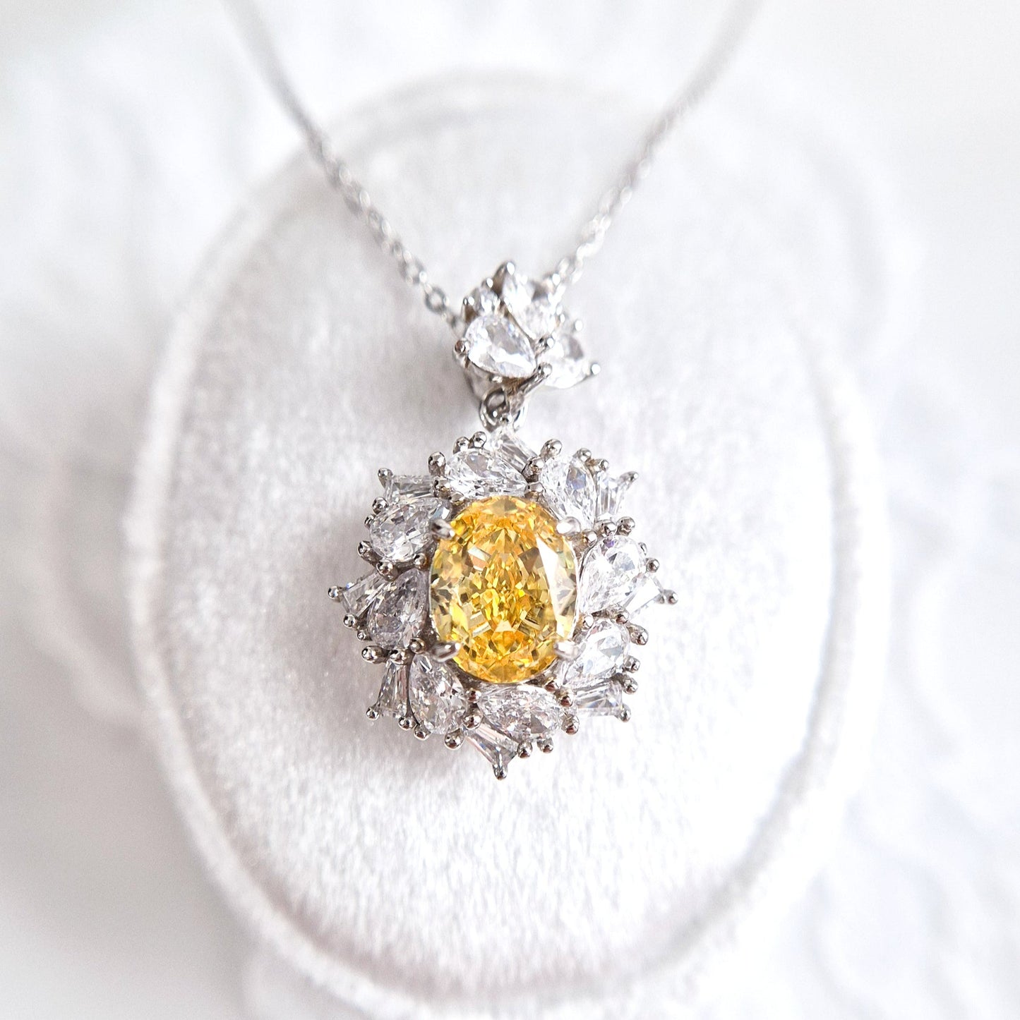 pendant necklace, Anhänger Halskette, cz necklace, Cubic Zirkonia Kette, Silber Halskette, Halskette Damen, Halskette, collier, necklace, collana