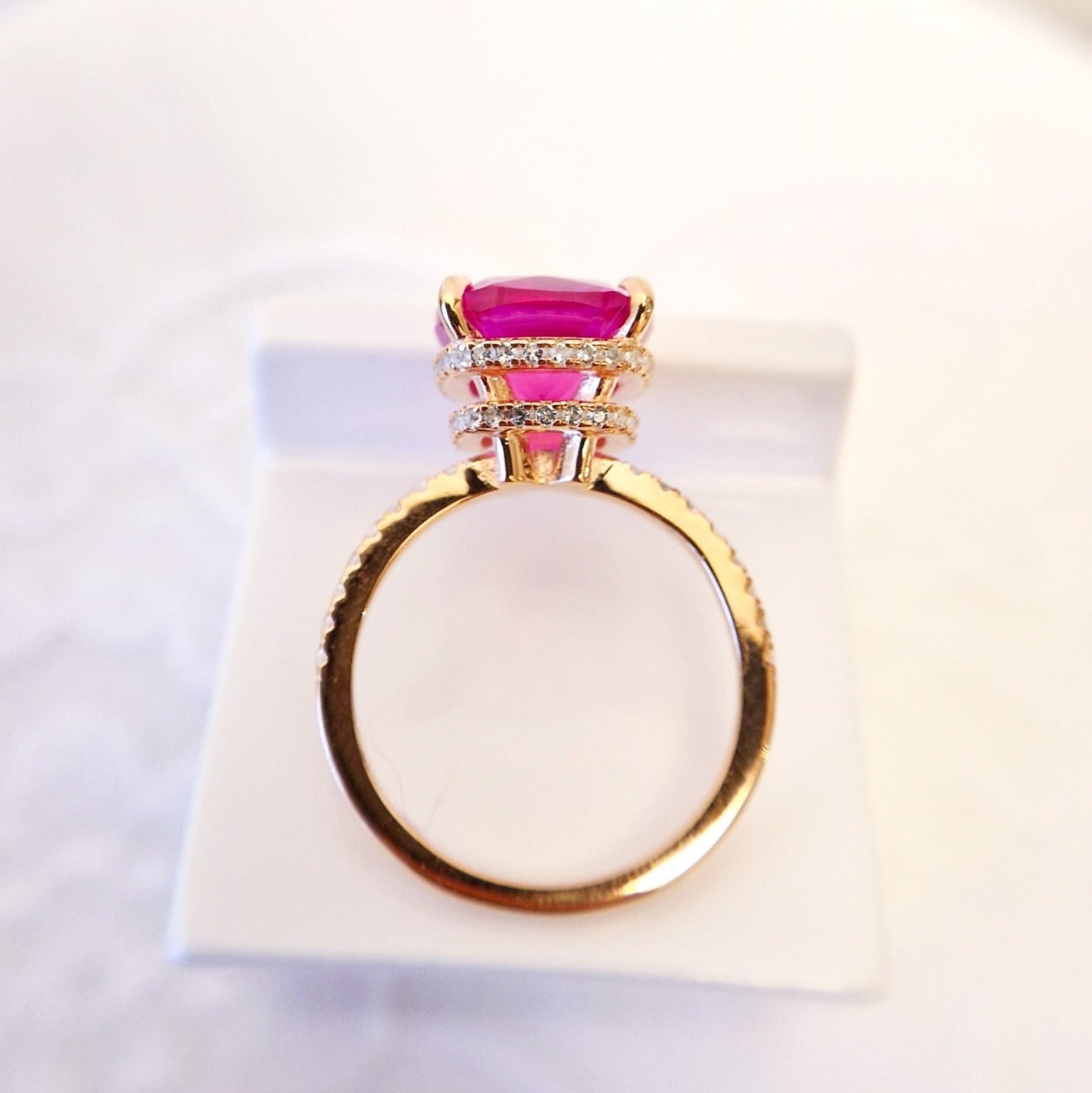 Rosa Saphir Ring, Pink Sapphire ring, hot pink sapphire ring, Saphir Ring, Sapphire Ring, Rong, Rosegold Ring, rose gold ring, silberring, silver ring, sapphire jewelry ring, Silberring Damen