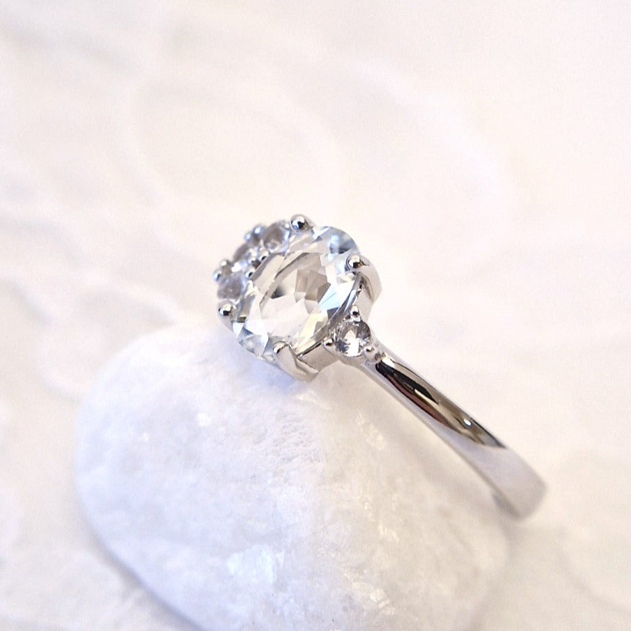 weisser topas ring, Weiss Topas Ring, Topas Ring, Topas Ring Silber, White topaz ring, Topaz Ring, Topaz ring silver, Silberring, Fingerring, silver ring, Topasring, Topas Ring, Topaz ring, bague, bague topaze