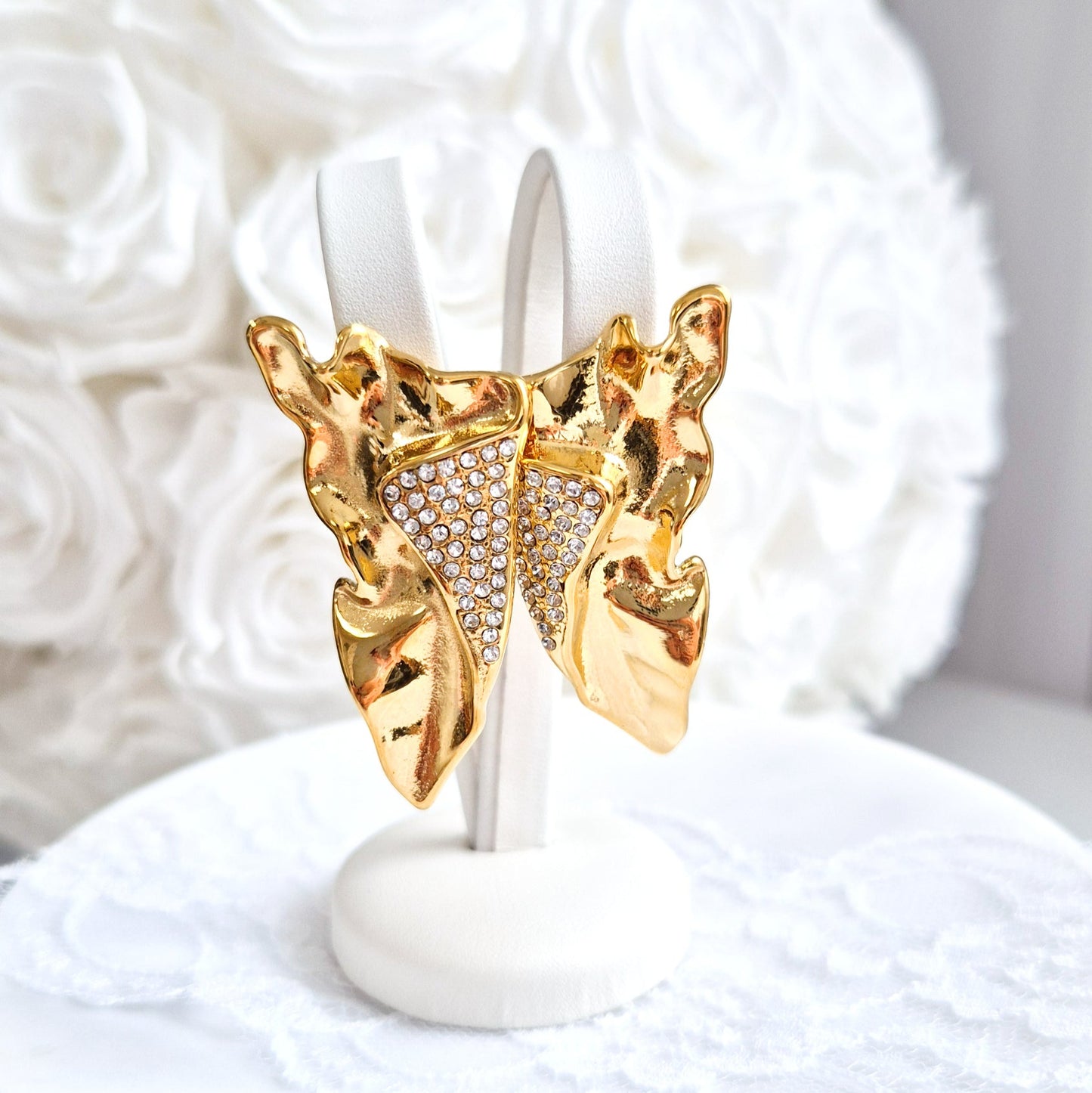 Statement earrings, Statemen Ohrringe, Ohrstecker, goldene Ohrringe, boucles doreilles, orecchini, earrings, gold earrings