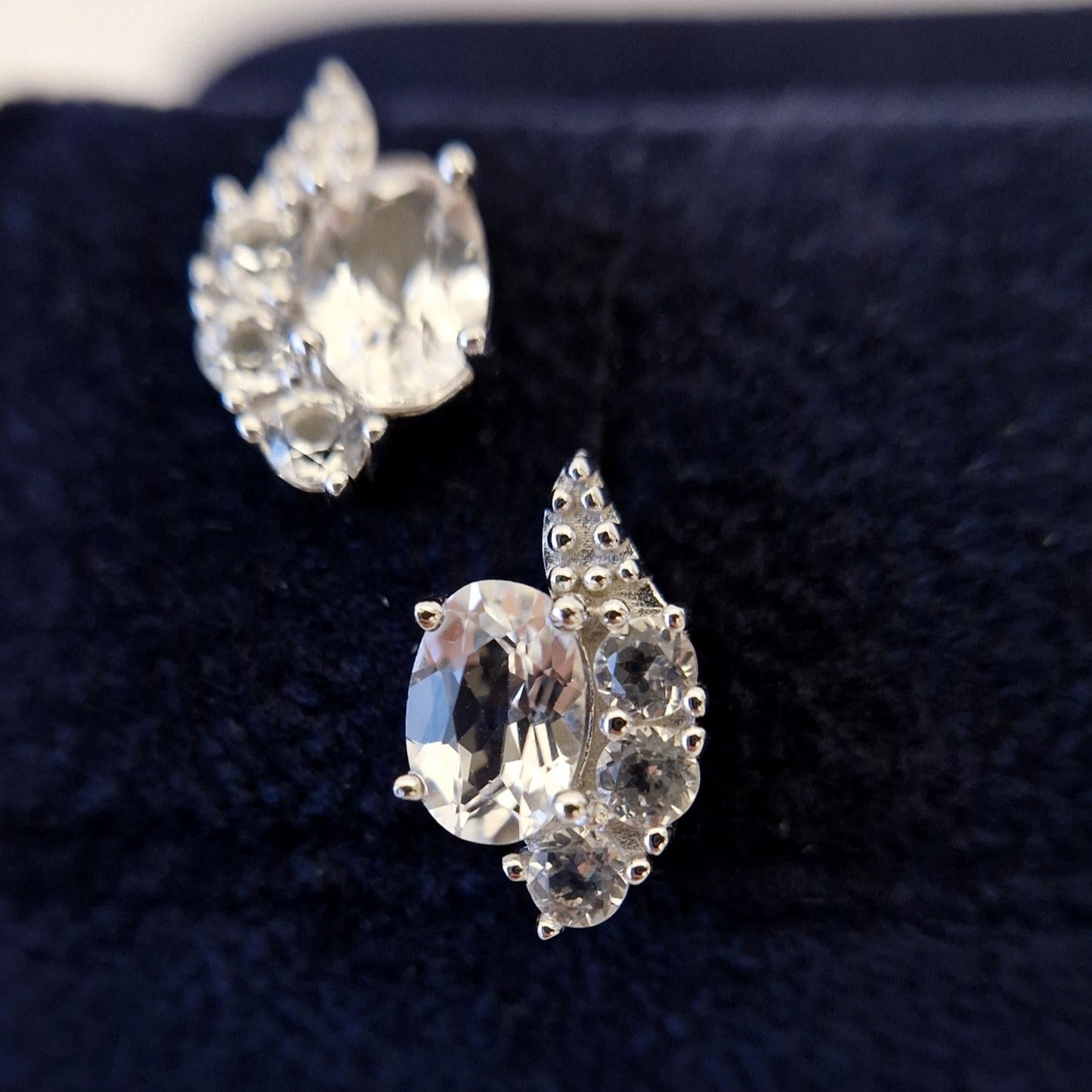 Silber Schmuckset Weisser Topas, White Topaz Jewelry set, Weiss topas Schmuckset, Topas Schmuck Set, Topaz Jewelry Set, Weiss Topas Ohrringe, Topas Ohrstecker, Weiss Topas Ring, Topas Kette, Weiss Topas Halskette, Topaz necklace, white topaz pendant necklace, white topaz ring, white topaz earrings, topaz stud earrings, silver ejwelry set, Silber Schmuck, Ring, Halskette, Necklace, Ohrringe, Ohrstecker, stud earrings