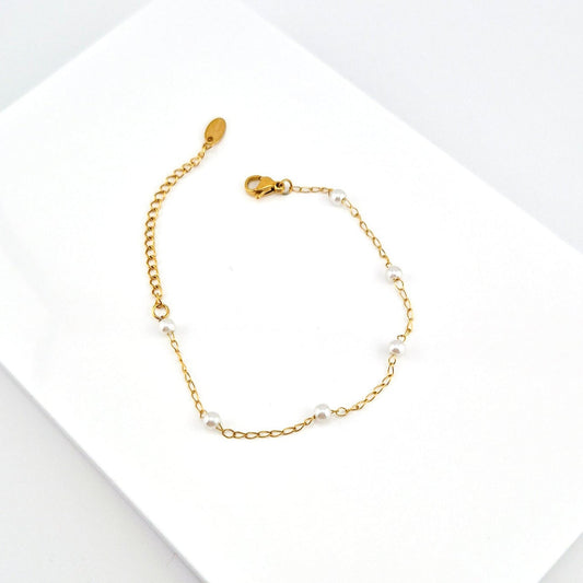 Goldenes Armband Perlen, golden Bracelet pearls, bracelet doré perles, bracciale dorato perle Goldenes Armband, golden Bracelet, Armband, Bracelet, bracciale, bracelet dore, Perlen Armband, pearl bracelet