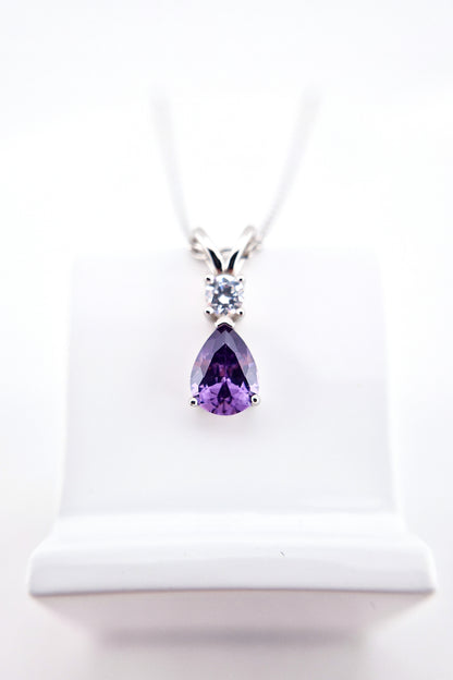 Amethyst Schmuckset, Amethyst Jewelry Set, Amethyst Edelstein Schmuck, Amethyst Gemstone Jewelry,  Amethyst Halskette, Amethyst Kette, Amethyst Necklace, Jewelry set, Schmuckset, Silber Schmuckset, Silver Jewellery set