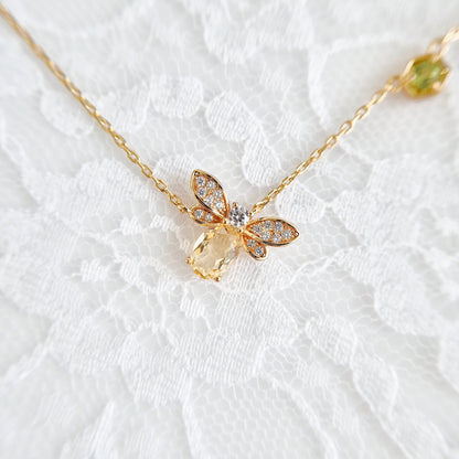 Bienen Halskette, Bee necklace, silver necklace gold-plated, silber Kette vergoldet, Schmuck, Halskette, Damenkette, Kette, jewelry, jewellery, necklace, pendant necklace, collana, collier, goldene halskette, tier kette, insekt schmuck, Bienen Schmuck, bee jewelry, damen Halskette, schmuck für sie, gift for her, birthday gift, jewelry present