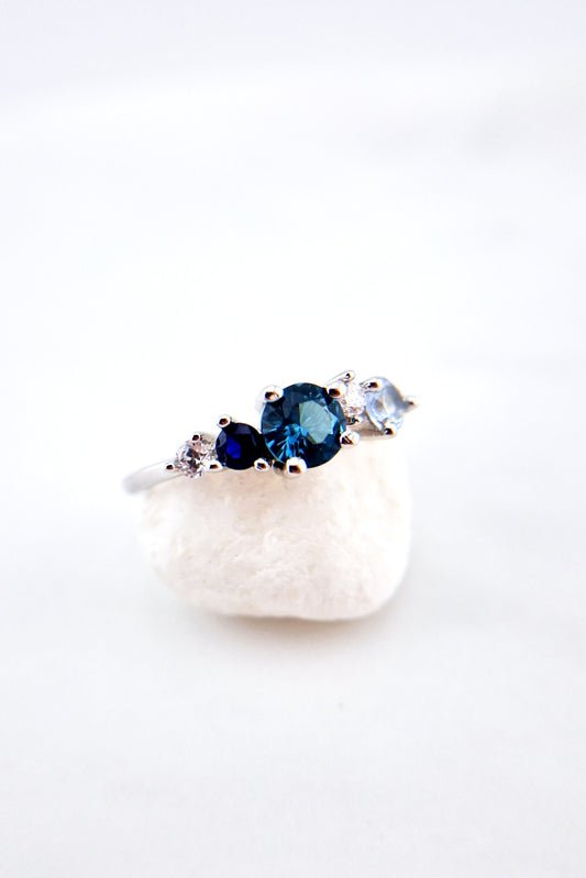 Ring blaue Edelsteine, Blue gemstone Ring, Topas Ring, London Blautopas Ring, Topas Ring, Aquamarin Ring, Blausaphir Ring, Saphir Ring, Silber Ring, Ring, Blauer Ring, eleganter Ring, elegant Ring, gemstone ring, silver ring, London blue topaz ring, blue topaz ring, topaz ring, Blue ring, elegant ring, ring jewelry