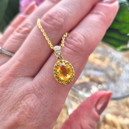 Citrin Halskette, Citrine necklace, Citrin Kette kaufen, Citrine pendant Necklace, golden necklace, Citrin Anhänger Halskette, Halskette, Necklace, collier, collana, gelbe Halskette, gold Halskette, yellow necklace, schmuck, jewelry, jewellery, bijou, gioielli