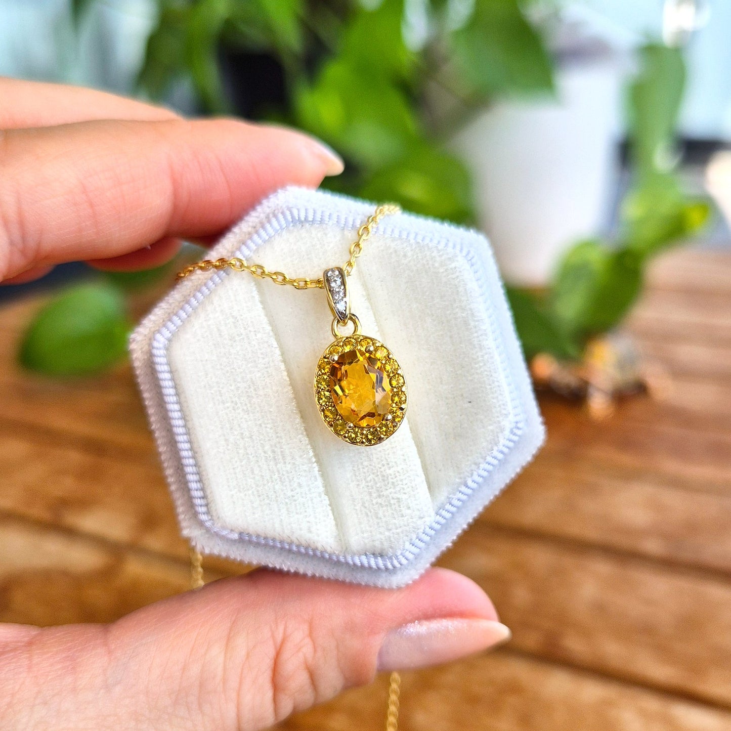 Citrin Halskette, Citrine necklace, Citrin Kette kaufen, Citrine pendant Necklace, golden necklace, Citrin Anhänger Halskette, Halskette, Necklace, collier, collana, gelbe Halskette, gold Halskette, yellow necklace, schmuck, jewelry, jewellery, bijou, gioielli