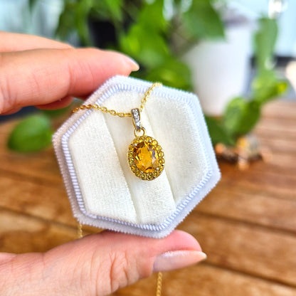 Citrin Halskette, Citrine necklace, Citrin Kette kaufen, Citrine pendant Necklace, golden necklace, Citrin Anhänger Halskette, Halskette, Necklace, collier, collana, gelbe Halskette, gold Halskette, yellow necklace, schmuck, jewelry, jewellery, bijou, gioielli
