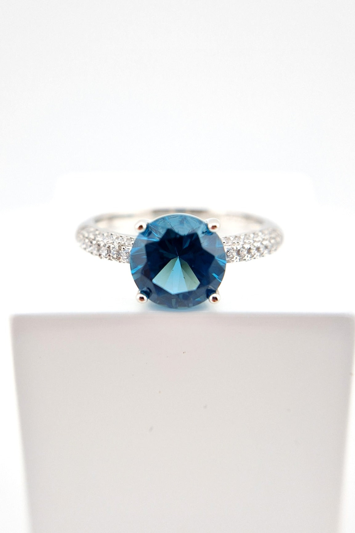 London Blau Topas Ring - Topas Ring - London Blue Topaz Ring, Topaz Ring, Blau Topas Ring, Edelstein Ring, blauer Ring, SIlber Ring, Silver Ring, blue ring
