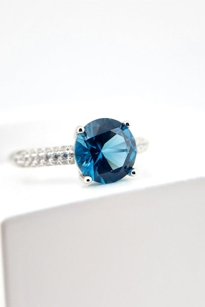 London Blau Topas Ring - Topas Ring - London Blue Topaz Ring, Topaz Ring, Blau Topas Ring, Edelstein Ring, blauer Ring, SIlber Ring, Silver Ring, blue ring