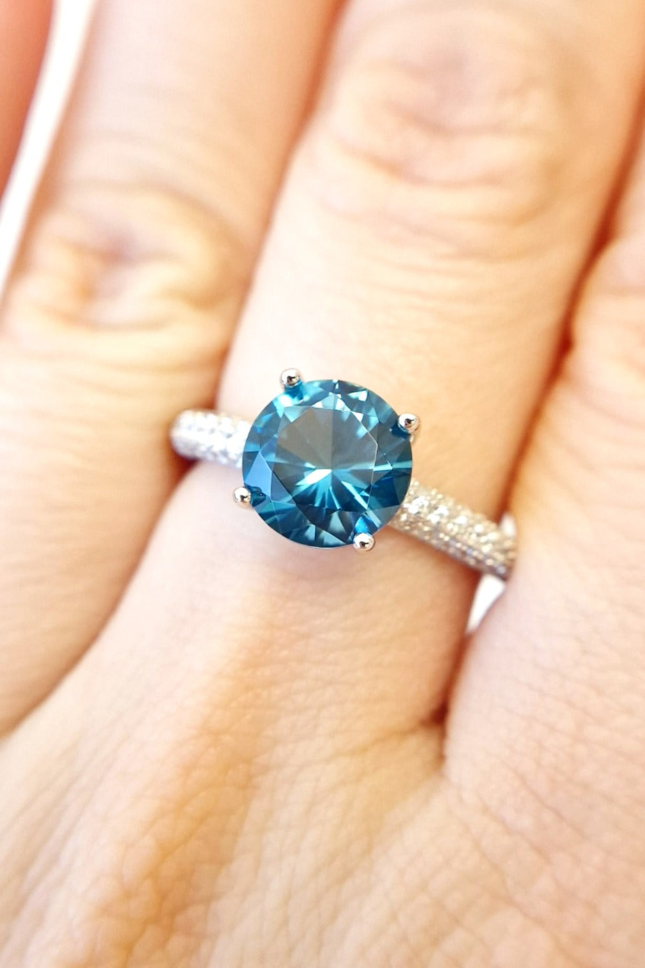 London Blau Topas Ring - Topas Ring - London Blue Topaz Ring, Topaz Ring, Blau Topas Ring, Edelstein Ring, blauer Ring, SIlber Ring, Silver Ring, blue ring