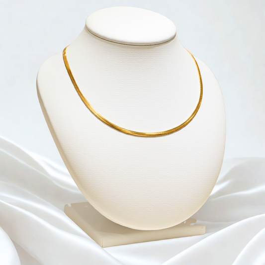 Minimalistische Halskette, goldene Halskette, minimalist necklace, golden necklace, collier, collana Kette