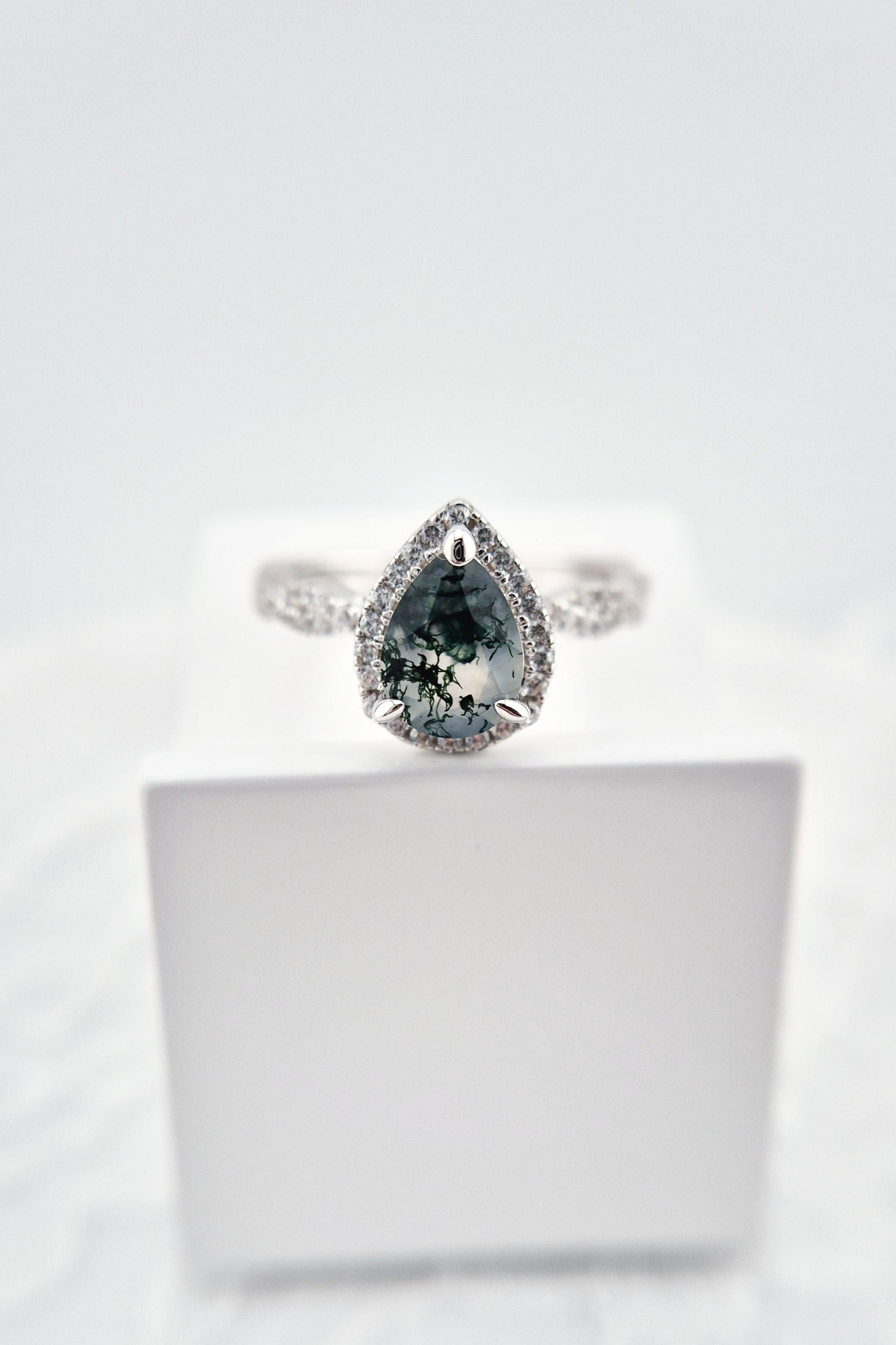 Moosachat Ring, Silber Ring mit Moosachat, Moss agate ring, Bague en agate mousse, Anello in agata muschiosa, Edelstein Ring, Silber RIng mit grünem Stein, Silver ring with green stone, green stone ring