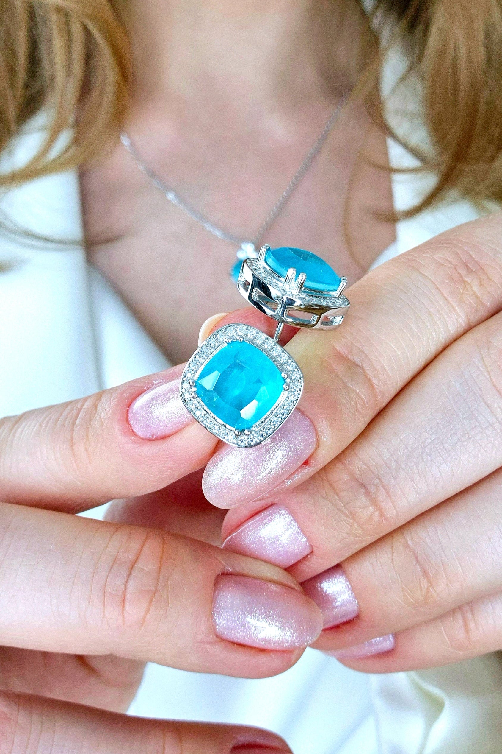 Paraiba Ohrringe, Paraiba earrings, Boucles doreilles Paraiba, Orecchini Paraiba, Paraiba Turmalin Ohrringe, Paraiba Tourmaline earrings, Paraiba Ohrstecker, Ohrringe, Ohrstecker, earrings, orecchini, boucles doreilles, blue earrings, tükies Ohrringe, Silber Ohrringe, Silver earrings, Paraiba Turmalin Silber Ohrringe, statement Ohrringe, statement earrings
