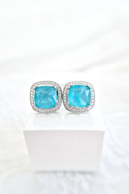 Paraiba Ohrringe, Paraiba earrings, Boucles doreilles Paraiba, Orecchini Paraiba, Paraiba Turmalin Ohrringe, Paraiba Tourmaline earrings, Paraiba Ohrstecker, Ohrringe, Ohrstecker, earrings, orecchini, boucles doreilles, blue earrings, tükies Ohrringe, Silber Ohrringe, Silver earrings, Paraiba Turmalin Silber Ohrringe, statement Ohrringe, statement earrings