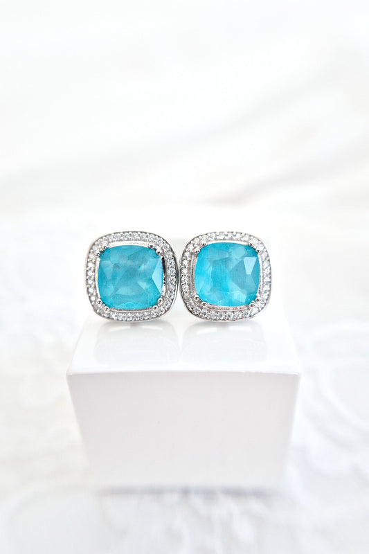 Paraiba Ohrringe, Paraiba earrings, Boucles doreilles Paraiba, Orecchini Paraiba, Paraiba Turmalin Ohrringe, Paraiba Tourmaline earrings, Paraiba Ohrstecker, Ohrringe, Ohrstecker, earrings, orecchini, boucles doreilles, blue earrings, tükies Ohrringe, Silber Ohrringe, Silver earrings, Paraiba Turmalin Silber Ohrringe, statement Ohrringe, statement earrings