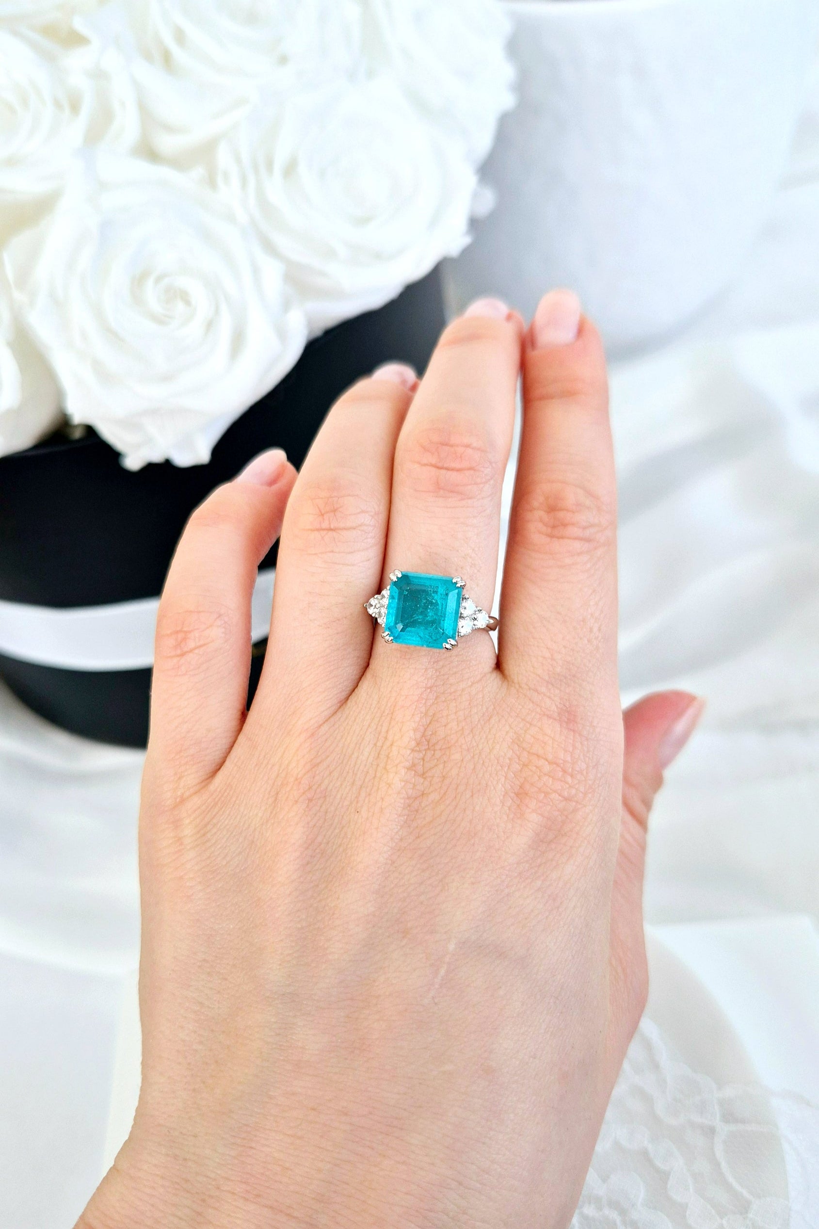 Paraiba Ring, Paraiba Tourmaline Ring, Paraiba Turmalin Ring, Bague Paraiba, Anello Paraiba, Paraiba, Paraiba Turmalin, Paraiba Tourmaline, Turmalin Ring, blauer Turmalin, Ring, Bague, Anello, Silber Ring, silver ring, Edelstein Ring Paraiba, Edelstein Ring, gemstone ring, blue ring, turquoise ring