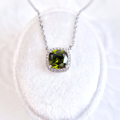 Peridot Jewelry Set, Peridot Schmuckset - Ring, Ohrstecker und Halskette