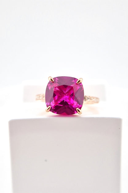 Rosa Saphir Ring, Pink Sapphire ring, hot pink sapphire ring, Saphir Ring, Sapphire Ring, Rong, Rosegold Ring, rose gold ring, silberring, silver ring, sapphire jewelry ring, Silberring Damen