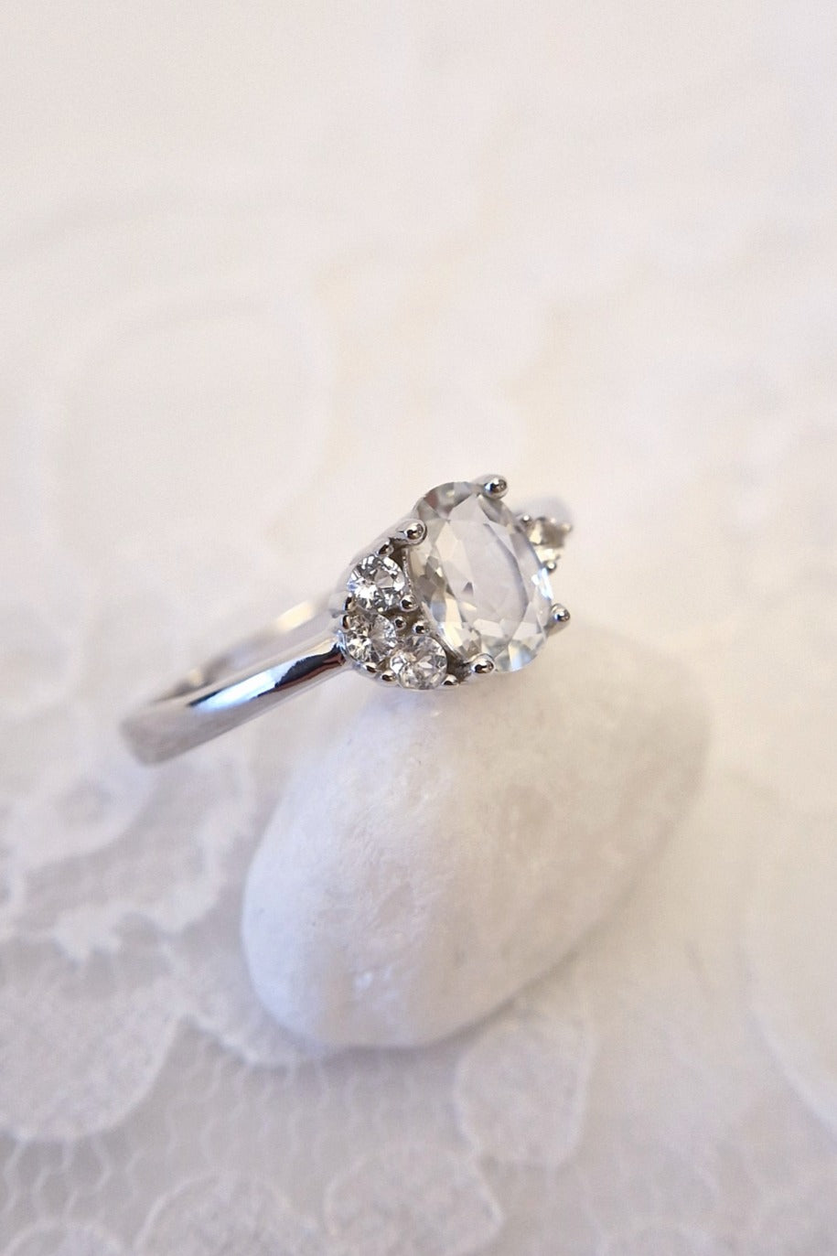 weisser topas ring, Weiss Topas Ring, Topas Ring, Topas Ring Silber, White topaz ring, Topaz Ring, Topaz ring silver, Silberring, Fingerring, silver ring, Topasring, Topas Ring, Topaz ring, bague, bague topaze