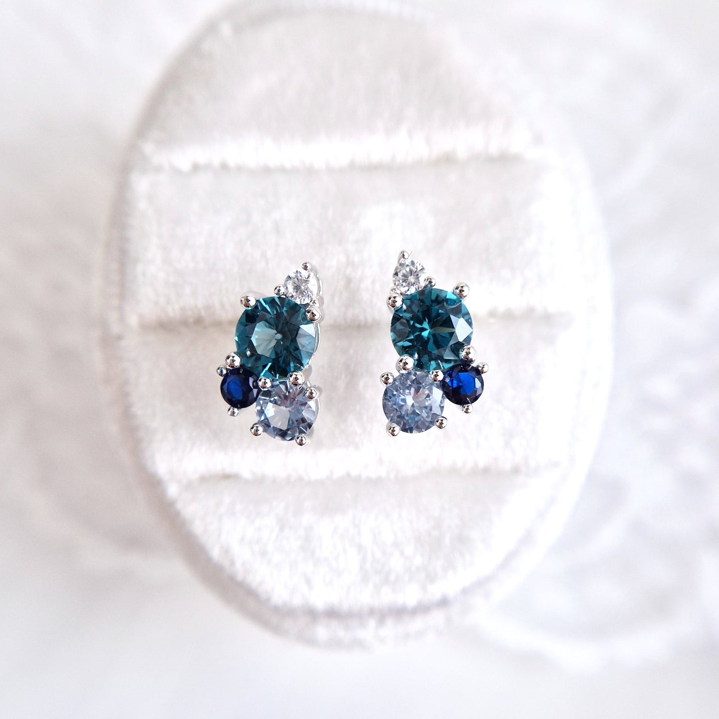 Blau Topas Ohrringe, London Blue Topaz Earrings, Blautopas Ohrringe, Topas Ohrstecker, Silber Ohrringe mit blauen Edelsteinen, Silver Earrings, stud earrings, 925 sterling silver earrings, Ohrringe, Ohrstecker, boucles doreilles, boucles, Topas Ohrringe, Topaz earrings, orecchini, clous, puces, studs, schmuck, damenohrringe, bijou, jewelry, jewellery, gioielli