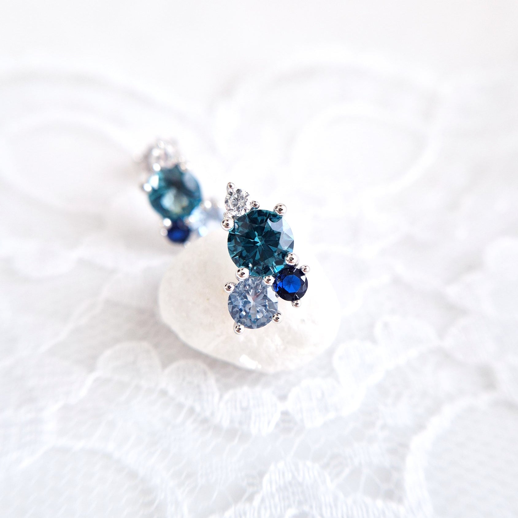 Blau Topas Ohrringe, London Blue Topaz Earrings, Blautopas Ohrringe, Topas Ohrstecker, Silber Ohrringe mit blauen Edelsteinen, Silver Earrings, stud earrings, 925 sterling silver earrings, Ohrringe, Ohrstecker, boucles doreilles, boucles, Topas Ohrringe, Topaz earrings, orecchini, clous, puces, studs, schmuck, damenohrringe, bijou, jewelry, jewellery, gioielli