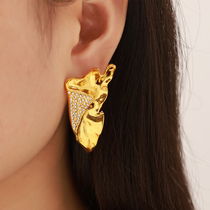 Statement earrings, Statemen Ohrringe, Ohrstecker, goldene Ohrringe, boucles doreilles, orecchini, earrings, gold earrings