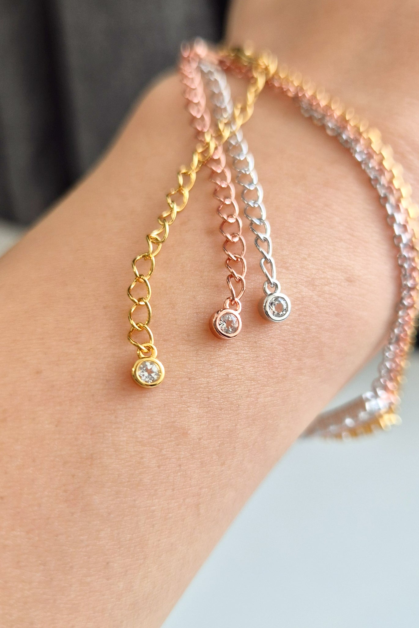 White Topaz Bracelet, Weiss Topas Armband, Topas Armband, Silber Armband, Gold Armband, Rosegold Amband, Tennis Armband, Frauen Armband, elegantes Armband, zeitloses Armband, Silver Bracelet, Tennis Bracelet, golden Braclelet, rose gold bracelet, timeless bracelet, feminine bracelet, bracelet for her, bracelet for him