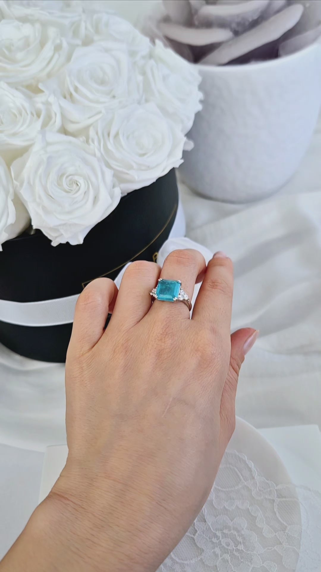 Paraiba Ring, Paraiba Tourmaline Ring, Paraiba Turmalin Ring, Bague Paraiba, Anello Paraiba, Paraiba, Paraiba Turmalin, Paraiba Tourmaline, Turmalin Ring, blauer Turmalin, Ring, Bague, Anello, Silber Ring, silver ring, Edelstein Ring Paraiba, Edelstein Ring, gemstone ring, blue ring, turquoise ring
