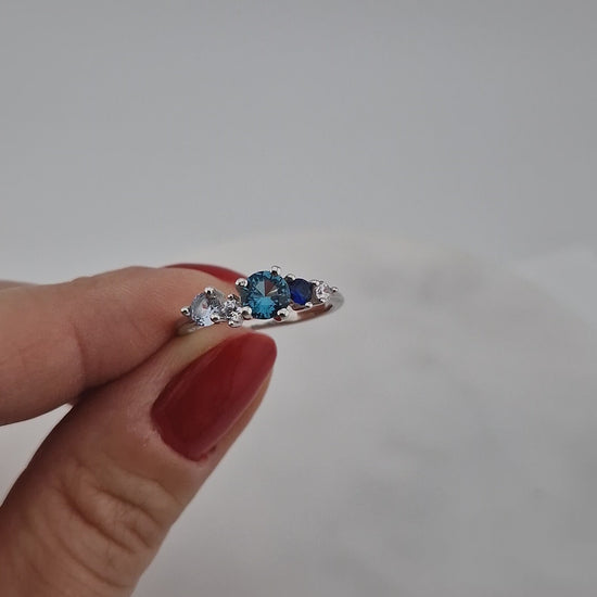Ring blaue Edelsteine, Blue gemstone Ring, Topas Ring, London Blautopas Ring, Topas Ring, Aquamarin Ring, Blausaphir Ring, Saphir Ring, Silber Ring, Ring, Blauer Ring, eleganter Ring, elegant Ring, gemstone ring, silver ring, London blue topaz ring, blue topaz ring, topaz ring, Blue ring, elegant ring, ring jewelry
